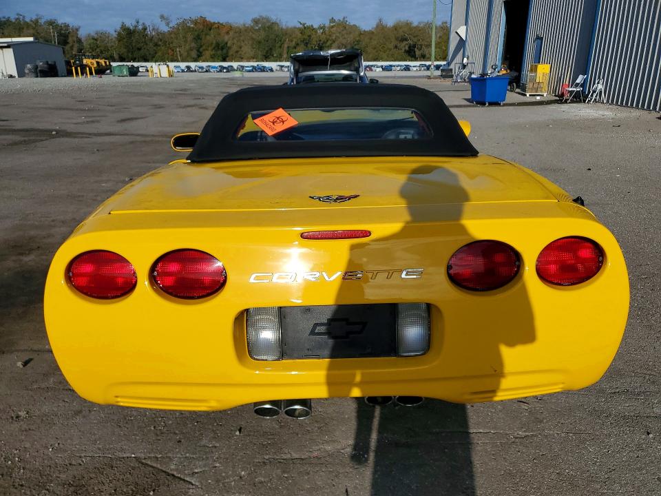 2002 Chevrolet Corvette VIN 1G1YY32G825117864 COPART salvage auction — FRONT END, Fl - Certificate Of Destruction, sold $2,100 on 2026-07-03 (photo 6)