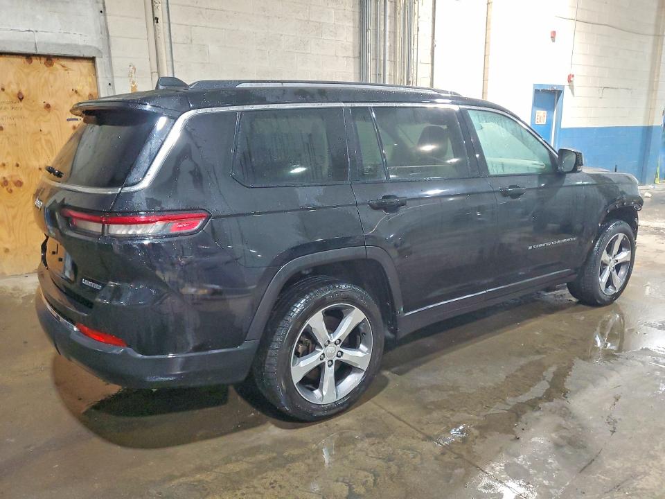 2021 Jeep Grand cherokee VIN 1C4RJKBG8M8108495 COPART salvage auction — FRONT END, Mi - Cert Of Title-Salvage Vehicle, sold $9,200 on 2026-07-07 (photo 3)