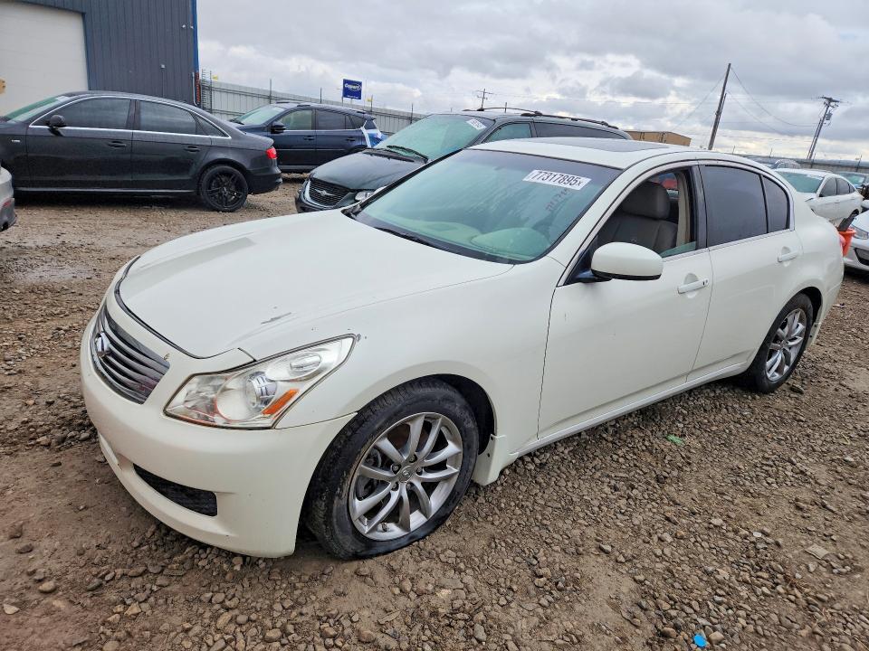 2008 Infiniti G VIN JNKBV61E08M207983 COPART salvage auction — SIDE, Ut - Certificate Of Title, sold $875 on 2026-07-10 (photo 1)