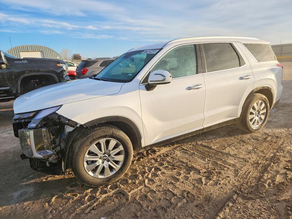 2025 Hyundai Palisade VIN KM8R2DGE1SU876383 COPART salvage auction — FRONT END, Ar - Certificate Of Title, sold $11,100 on 2026-07-13 (photo 1)