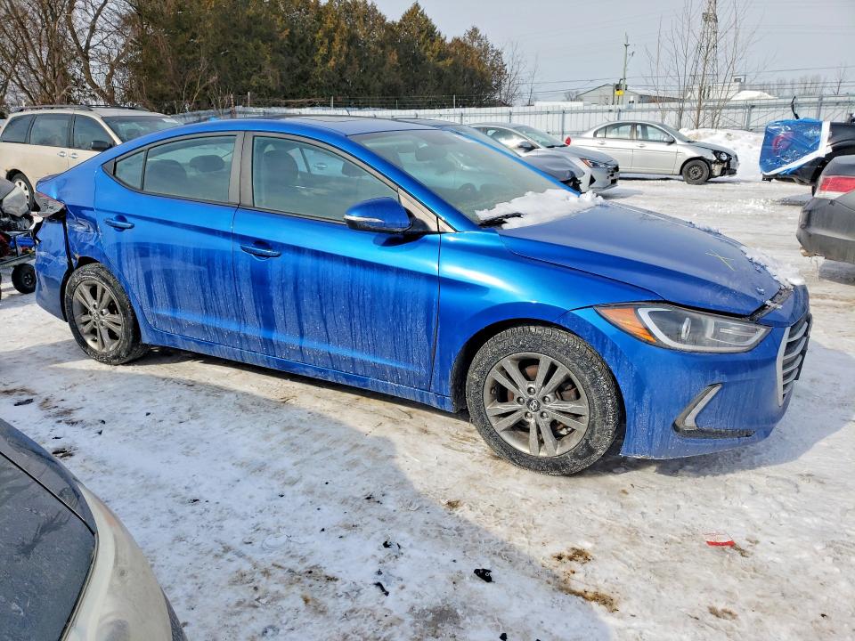 2018 Hyundai VIN KMHD84LF8JU685467 COPART salvage auction — FRONT END, ON - PERMIT SALVAGE, sold $150 on 2026-07-28 (photo 4)