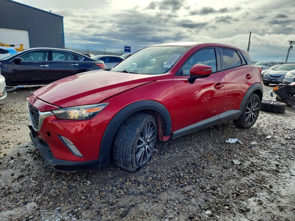 2017 Mazda Cx-3 VIN JM1DKFC73H0148596 COPART salvage auction — FRONT END, Salvage Title, sold $1,350 on 2026-09-01 (photo 1)