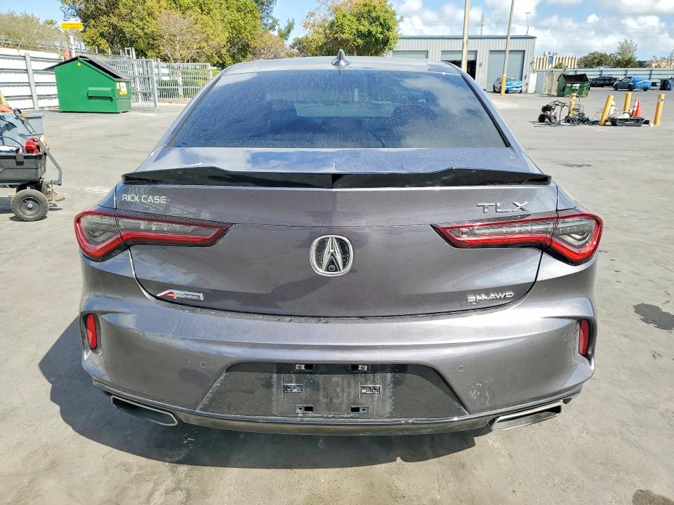 2023 Acura Tlx VIN 19UUB6F52PA001738 COPART salvage auction — FRONT END, Salvage Title, sold $7,200 on 2026-07-22 (photo 6)