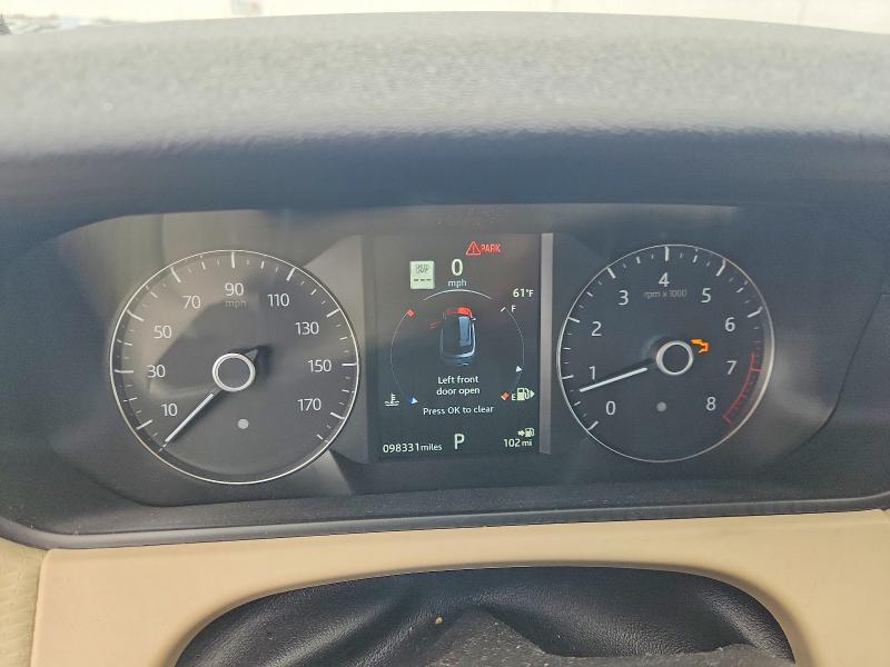 2018 Land rover RANGE ROVER VIN SALYB2RX3JA726190 COPART salvage auction — FRONT END, Tx - Bonded Title - Clean, sold $8,300 on 2026-07-07 (photo 9)