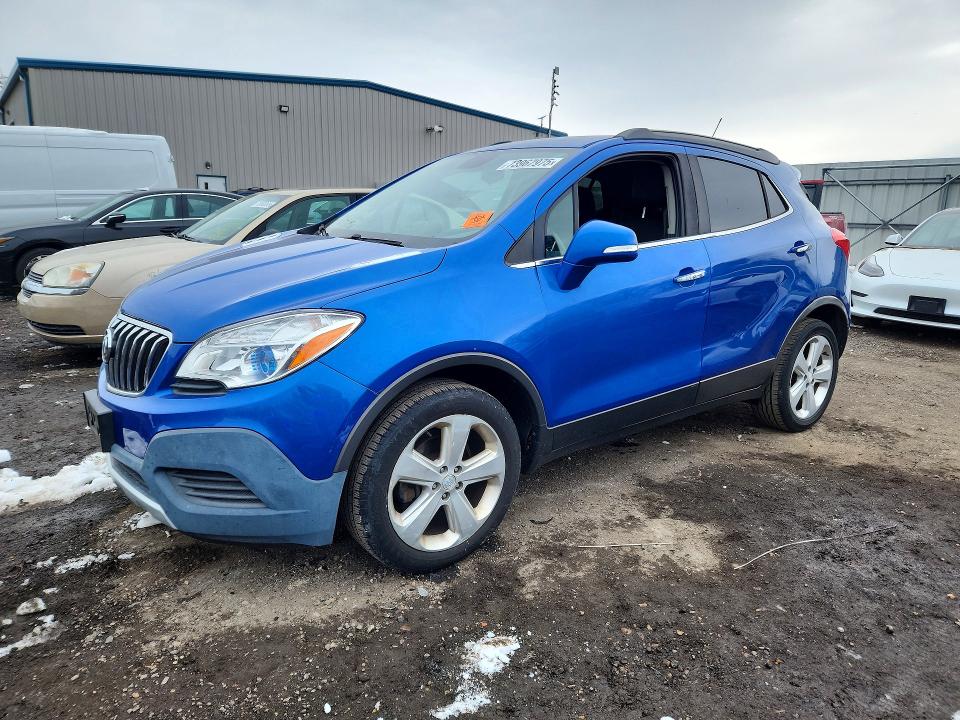 2016 Buick Encore VIN KL4CJASB3GB744862 COPART salvage auction — MINOR DENT/SCRATCHES, Md - Certificate Of Title, sold $625 on 2026-07-31 (photo 1)