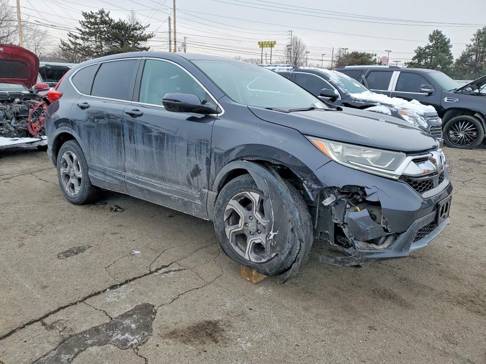 2018 Honda Cr-v VIN 7FARW2H57JE005365 COPART salvage auction — Front End, OH - CERT OF TITLE-SALVAGE, sold $8,600 on 2026-02-20 (photo 4)