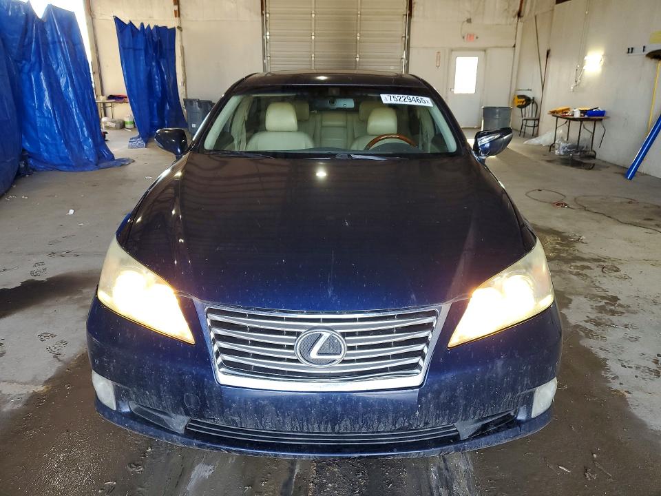 2012 Lexus ES VIN JTHBK1EG5C2486990 COPART salvage auction — FRONT END, Salvage Title, sold $1,350 on 2026-07-13 (photo 5)
