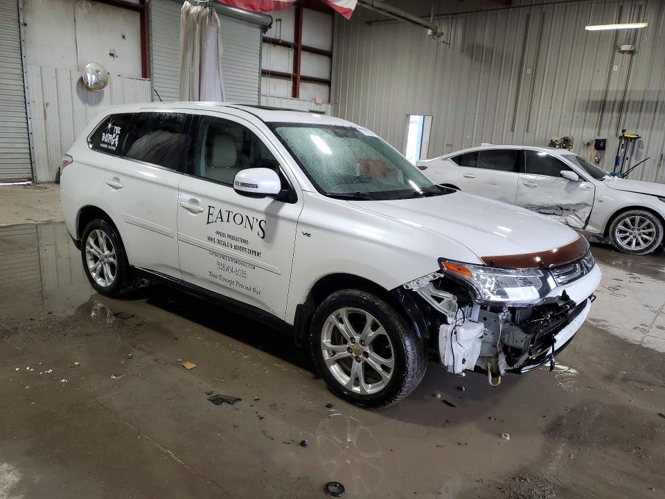 2014 Mitsubishi Outlander VIN JA4JZ4AX9EZ010570 COPART salvage auction — FRONT END, Ga - Cert Of Title-Salvage, sold $1,150 on 2026-07-20 (photo 4)