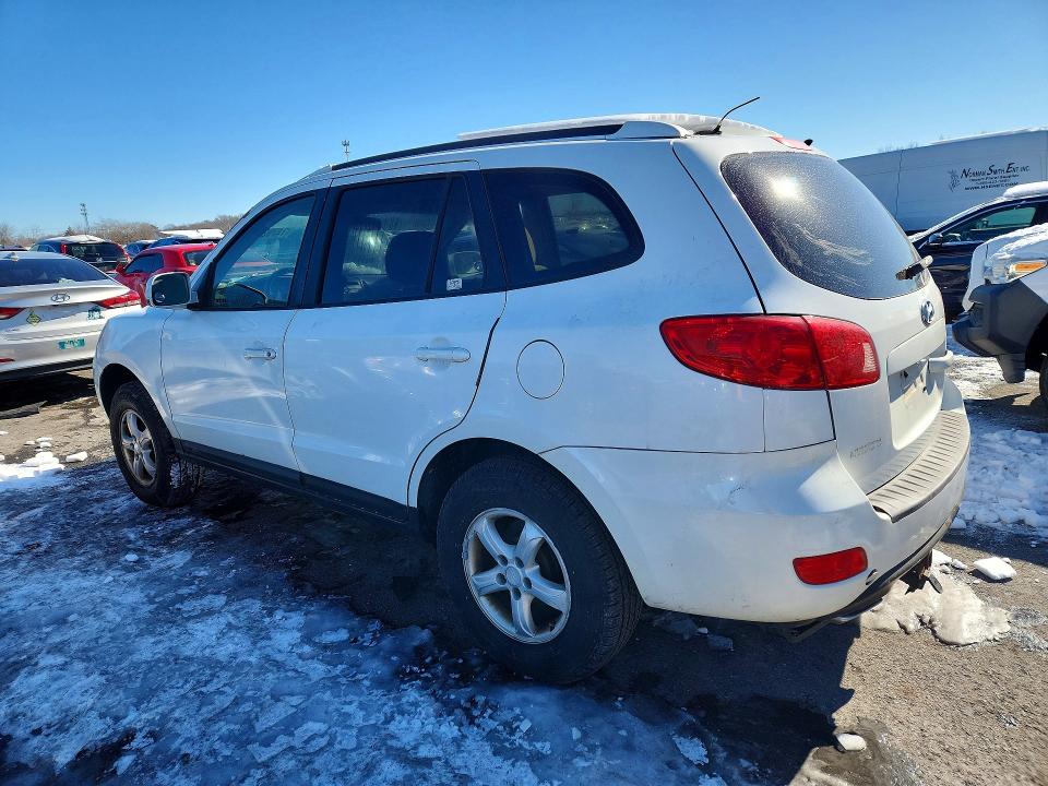 2007 Hyundai Santa fe VIN 5NMSG13D97H069563 COPART salvage auction — MECHANICAL, PA - CERT OF TITLE, sold $1,250 on 2026-07-02 (photo 2)