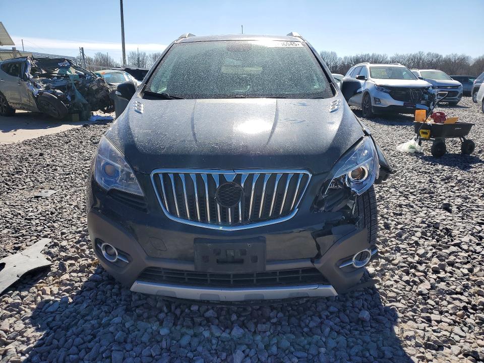 2015 Buick Encore VIN KL4CJCSB2FB259106 COPART salvage auction — FRONT END, Mo - Salvage Certificate Of Title, sold $650 on 2026-07-28 (photo 5)