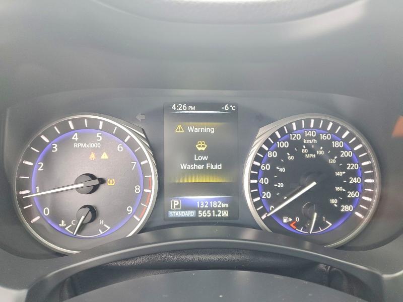 2014 Infiniti Q50 VIN JN1BV7AR5EM692369 COPART salvage auction — FRONT END, ON - PERMIT NO BRAND - UNFIT, sold $1,550 on 2026-07-28 (photo 9)