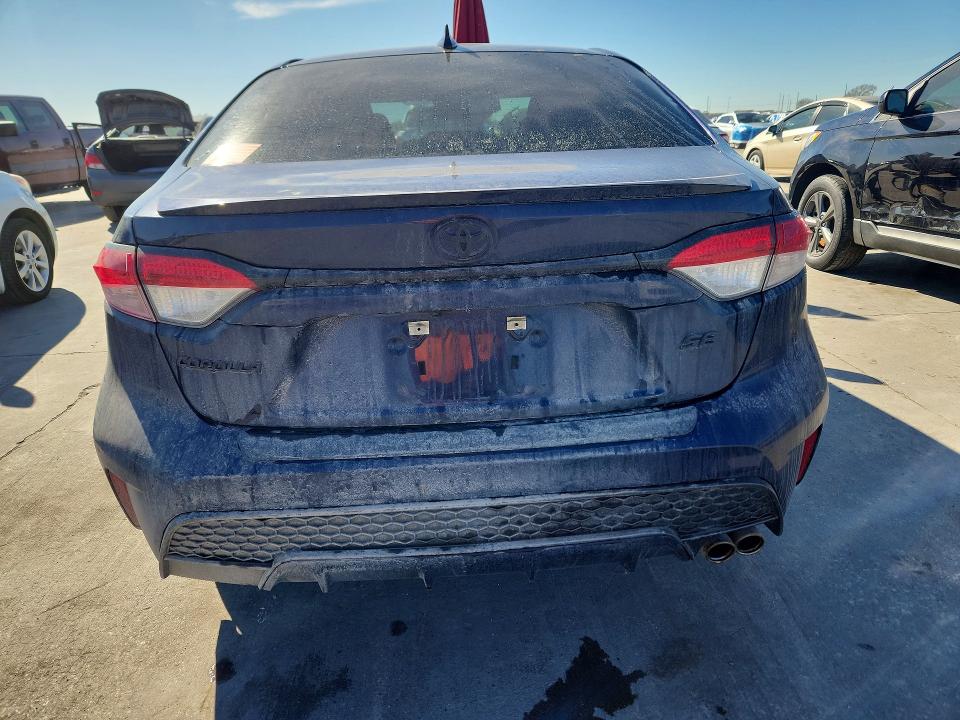 2021 Toyota Corolla VIN 5YFS4MCE3MP086833 COPART salvage auction — UNDERCARRIAGE, Tx - Salvage Vehicle Title, sold $325 on 2026-07-20 (photo 6)