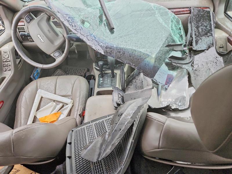 2001 Jeep Grand cherokee VIN 1J4GW58N81C610278 COPART salvage auction — ROLLOVER, Ut - Non-Repairable Certificate, sold $125 on 2026-08-21 (photo 8)