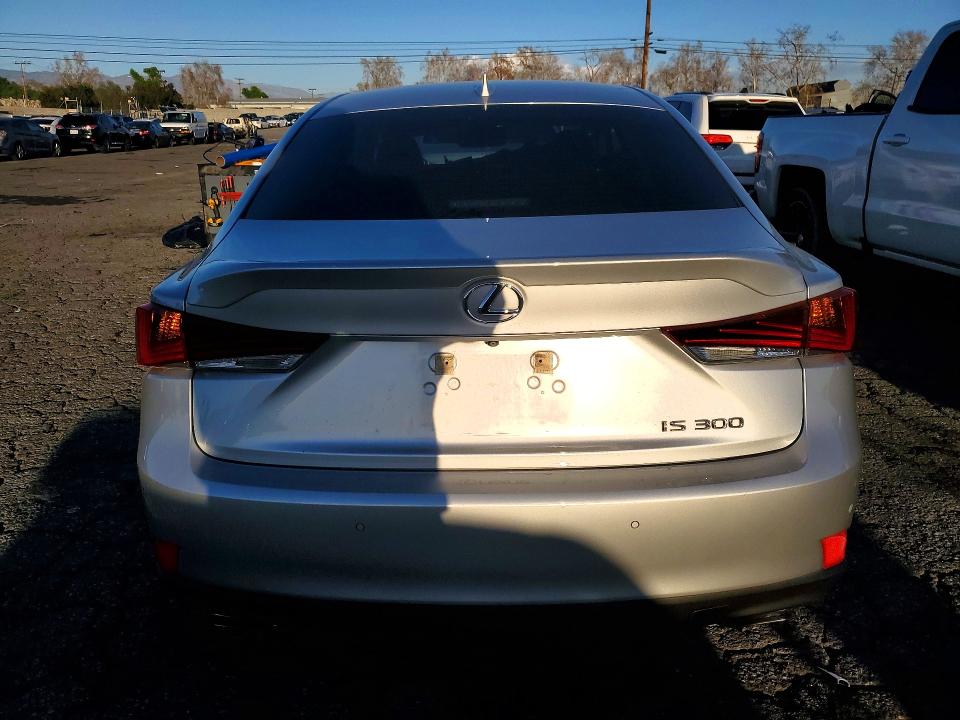 2018 Lexus Is VIN JTHBA1D26J5073822 COPART salvage auction — FRONT END, Ca - Salvage Certificate, sold $5,500 on 2026-07-09 (photo 6)