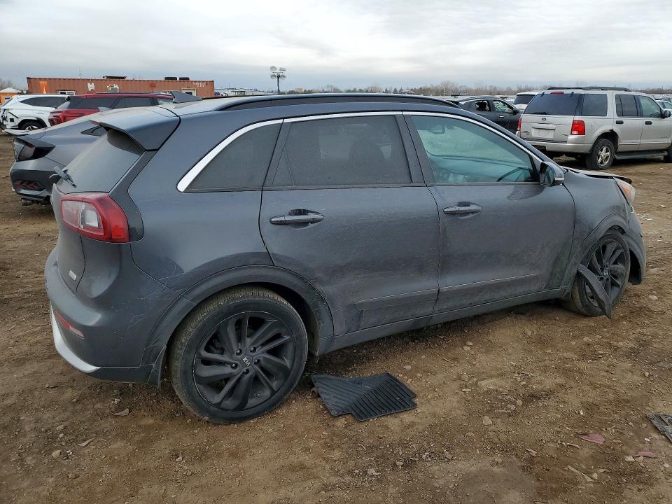 2018 Kia Niro VIN KNDCC3LC1J5149548 COPART salvage auction — FRONT END, Il - Salvage Certificate, sold $4,000 on 2026-07-30 (photo 3)
