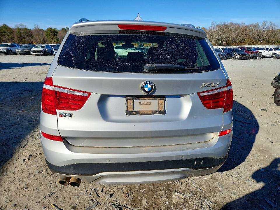 2017 BMW X3 VIN 5UXWX9C53H0T04676 COPART salvage auction — FRONT END, Al - Cert Of Title-Salvage Title, sold $3,350 on 2026-07-09 (photo 6)