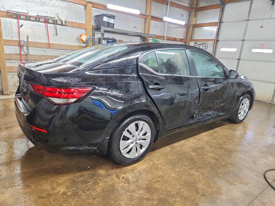 2025 Nissan Sentra VIN 3N1AB8BV2SY260627 COPART salvage auction — SIDE, Il - Salvage Certificate, sold $4,650 on 2026-08-24 (photo 3)