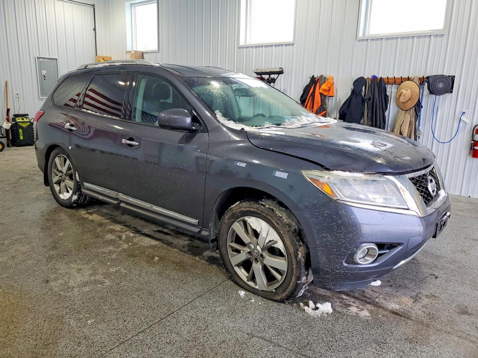 2013 Nissan Pathfinder VIN 5N1AR2MM4DC662067 COPART salvage auction — MINOR DENT/SCRATCHES, Oh - Certificate Of Title, sold $825 on 2026-07-09 (photo 4)