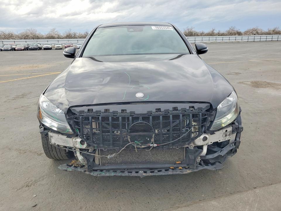 2017 Mercedes-benz C-klasse VIN 55SWF4JBXHU196718 COPART salvage auction — FRONT END, Ca - Salvage Certificate, sold $2,450 on 2026-07-02 (photo 5)