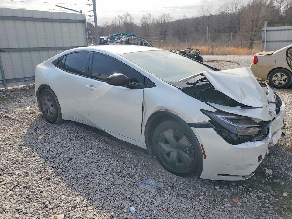 2024 Toyota Prius VIN JTDACAAU2R3043012 COPART salvage auction — HAIL, Ar - Cert Of Title-Salvage, sold $50 on 2026-07-01 (photo 4)