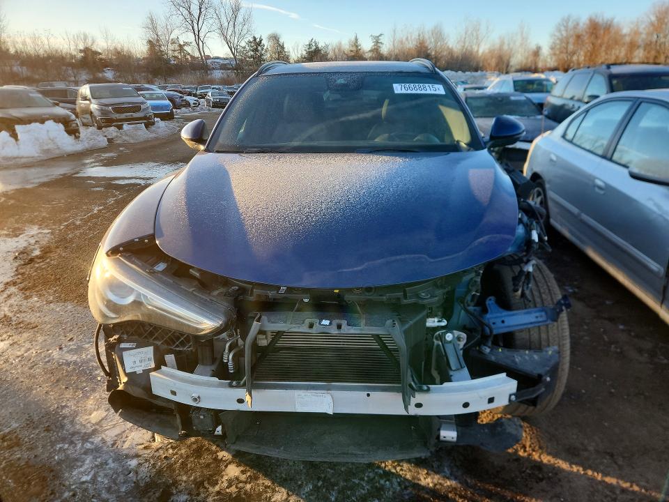 2019 Alfa romeo Stelvio VIN ZASPAKBN5K7C55101 COPART salvage auction — FRONT END, Ct - Cert Of Title-Salvage, sold $3,150 on 2026-07-09 (photo 5)