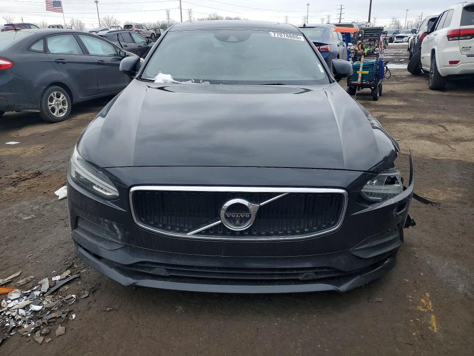 2018 Volvo S90 VIN LVY982MK7JP015958 COPART salvage auction — FRONT END, ID - SALVAGE CERTIFICATE OF TITLE, sold $2,800 on 2026-07-02 (photo 5)