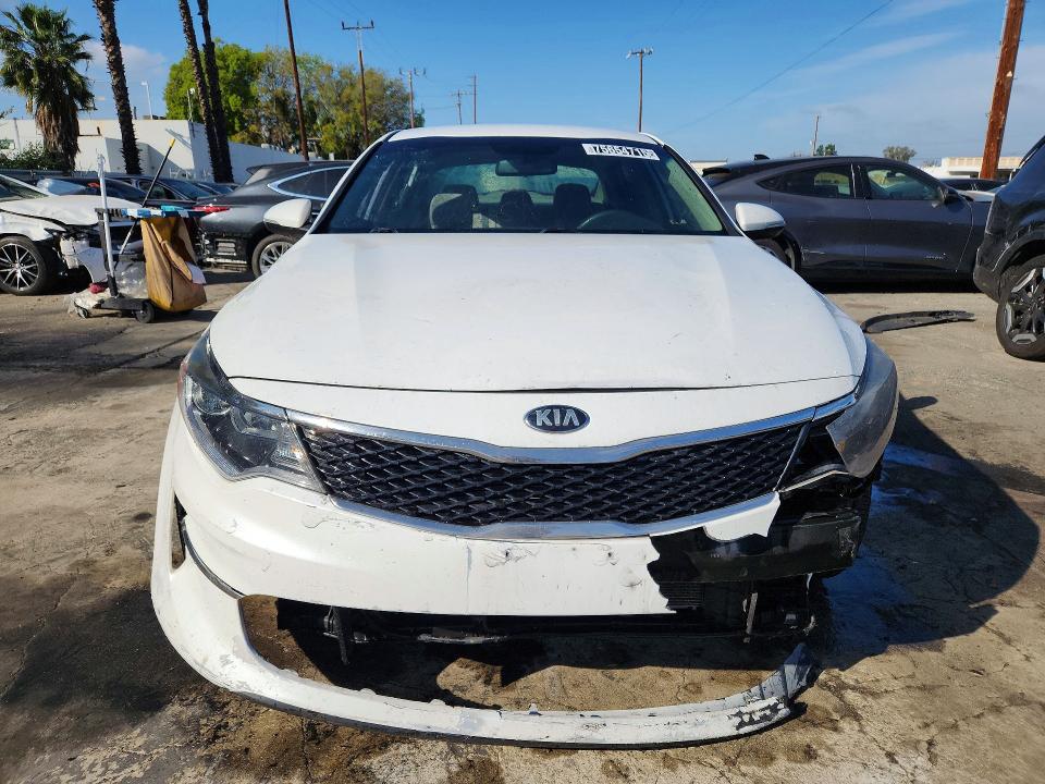 2016 Kia Optima VIN 5XXGT4L37GG038529 COPART salvage auction — FRONT END, Ca - Certificate Of Title, sold $200 on 2026-07-02 (photo 5)