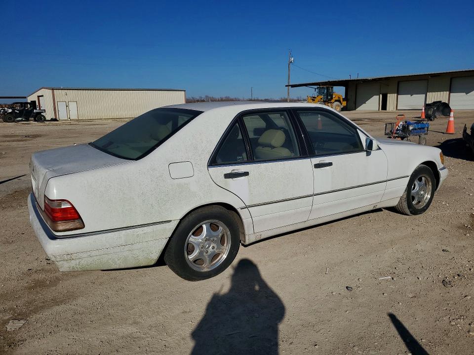 1999 Mercedes-benz S class VIN WDBGA32G9XA419734 COPART salvage auction — REAR END, TX - CERTIFICATE OF TITLE, sold $1,100 on 2026-07-29 (photo 3)
