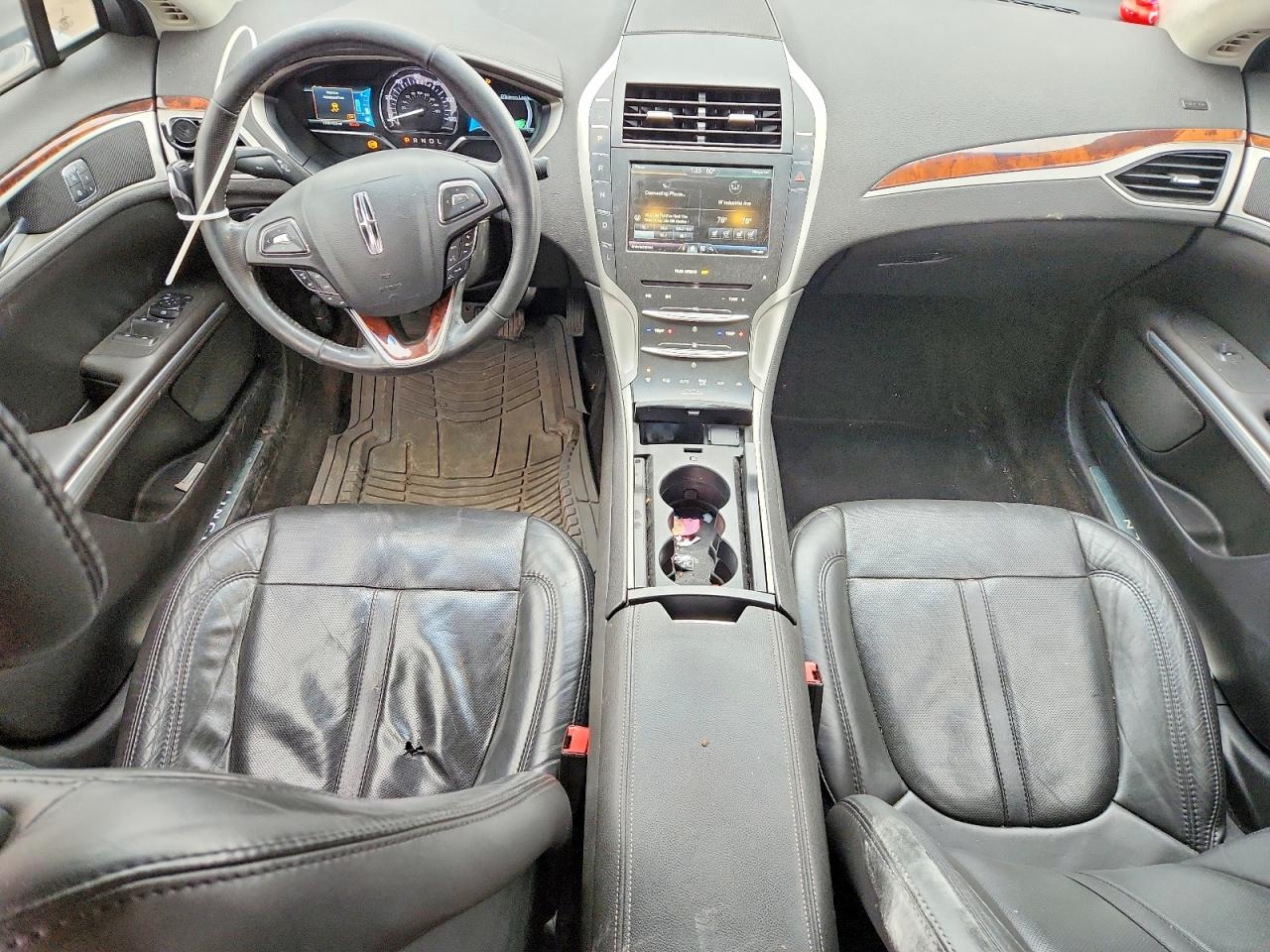 2014 Lincoln MKZ VIN 3LN6L2LU2ER815461 COPART salvage auction — Front End, IL - SALVAGE CERTIFICATE, sold $500 on 2026-07-02 (photo 8)