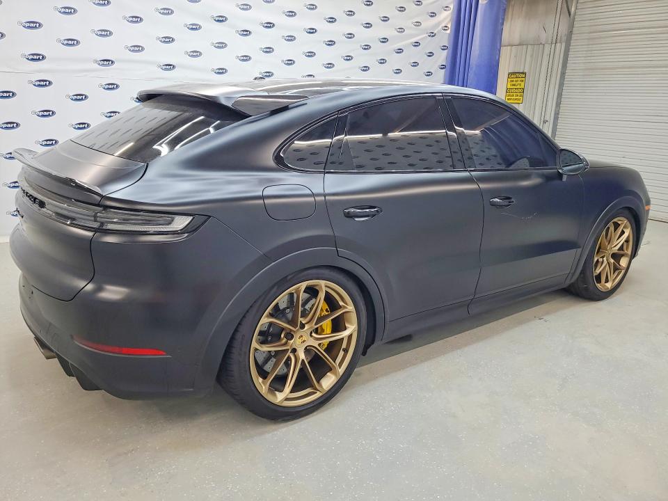 2024 Porsche Cayenne VIN WP1BK2AY2RDA72499 COPART salvage auction — WATER/FLOOD, Tx - Salvage Title-Flood Damage, sold $113,000 on 2026-07-28 (photo 3)