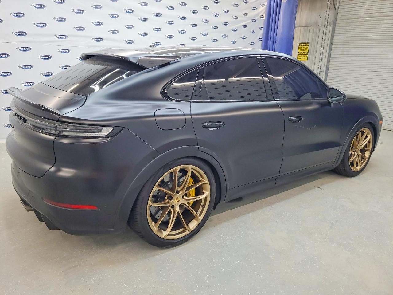 2024 Porsche Cayenne VIN WP1BK2AY2RDA72499 COPART salvage auction — Water/Flood, TX - SALVAGE TITLE-FLOOD DAMAGE, sold $94,000 on 2026-07-02 (photo 3)
