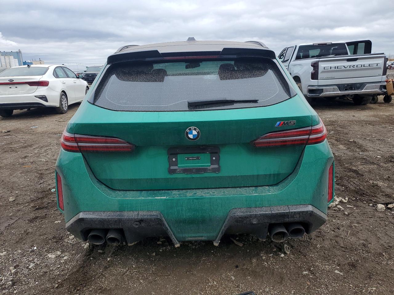 2026 BMW M5 VIN WBS83GV00TCW64029 COPART salvage auction — Front End, IN - CERT OF TITLE-SALVAGE TITLE, sold $48,750 on 2026-07-06 (photo 6)