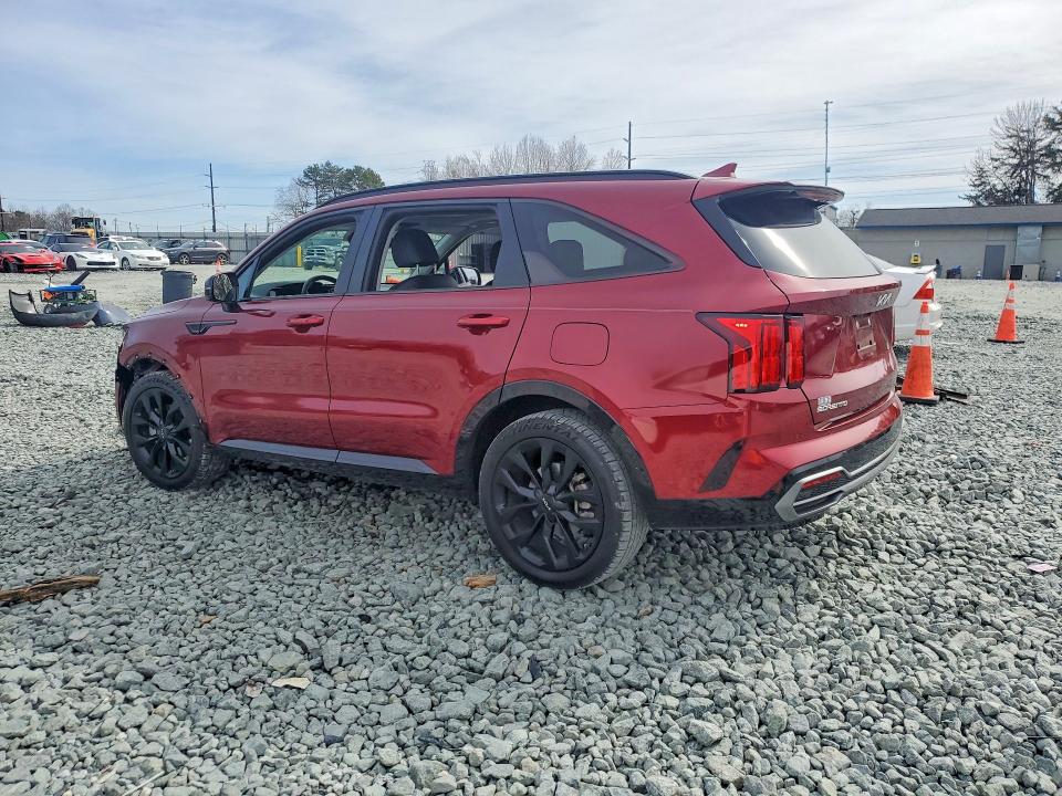 2023 Kia Sorento VIN 5XYRK4LF2PG198836 COPART salvage auction — FRONT END, Nc - Salvage Certificate Of Title, sold $10,600 on 2026-07-15 (photo 2)