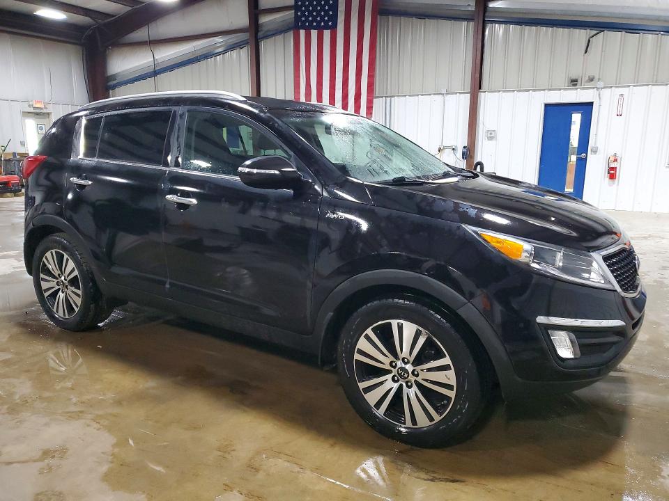 2014 Kia Sportage VIN KNDPCCAC1E7558311 COPART salvage auction — REAR END, Pa - Certificate Of Salvage, sold $2,700 on 2026-07-08 (photo 4)