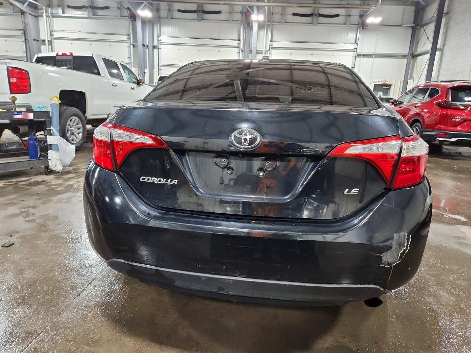 2014 Toyota Corolla VIN 5YFBURHE0EP158515 COPART salvage auction — FRONT END, Mn - Cert Of Title-Prior Salvage, sold $1,950 on 2026-07-09 (photo 6)
