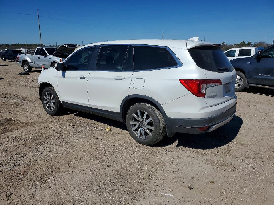 2021 Honda Pilot VIN 5FNYF5H34MB011314 COPART salvage auction — FRONT END, Tx - Salvage Vehicle Title, sold $6,700 on 2026-07-02 (photo 2)