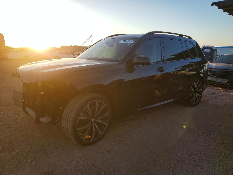 2024 BMW X7 VIN 5UX33EM04R9V48943 COPART salvage auction — FRONT END, AZ - CERT OF TITLE - SALVAGE, sold $42,000 on 2026-07-14 (photo 1)