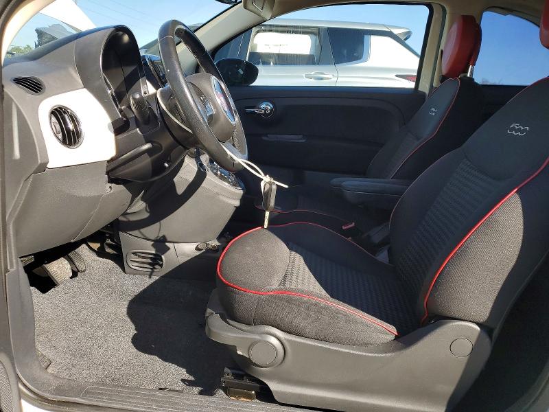2018 Fiat 500 VIN 3C3CFFLH3JT412227 COPART salvage auction — SIDE, Fl - Cert Of Title Slvg Rebuildable, sold $1,350 on 2026-08-11 (photo 7)
