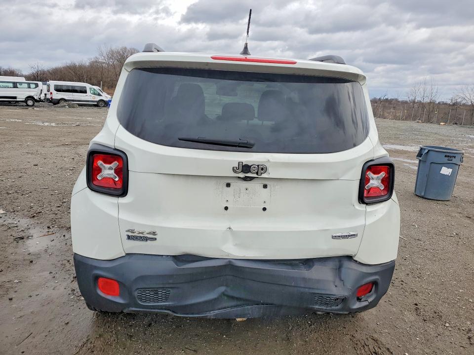 2015 Jeep Renegade VIN ZACCJBBT0FPB75924 COPART salvage auction — REAR END, Md - Cert Of Salvage > 75% Damage, sold $950 on 2026-07-02 (photo 6)