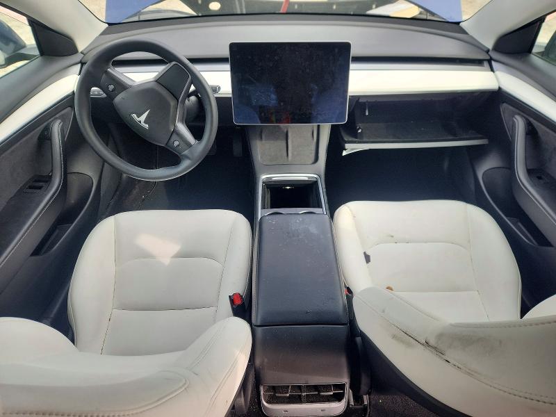 2021 Tesla Model 3 VIN 5YJ3E1EB9MF068125 COPART salvage auction — REAR END, WV - SALVAGE CERTIFICATE, sold $3,600 on 2026-07-16 (photo 8)