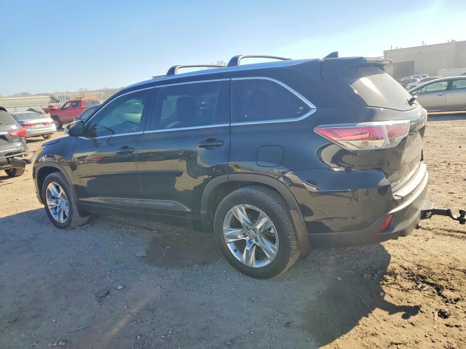 2014 Toyota Highlander VIN 5TDDKRFH3ES020485 COPART salvage auction — SIDE, Ks - Cert Of Title-Salvage, sold $7,700 on 2026-07-21 (photo 2)