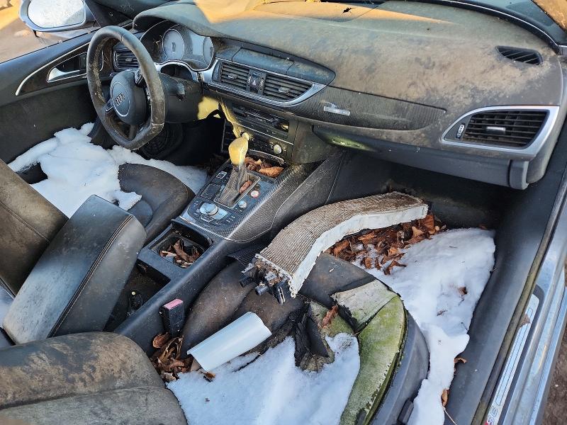 2018 Audi S6 VIN WAUHFAFC8JN034262 COPART salvage auction — STRIPPED, Ri - Salvage Certificate Of Title, sold $850 on 2026-07-10 (photo 8)