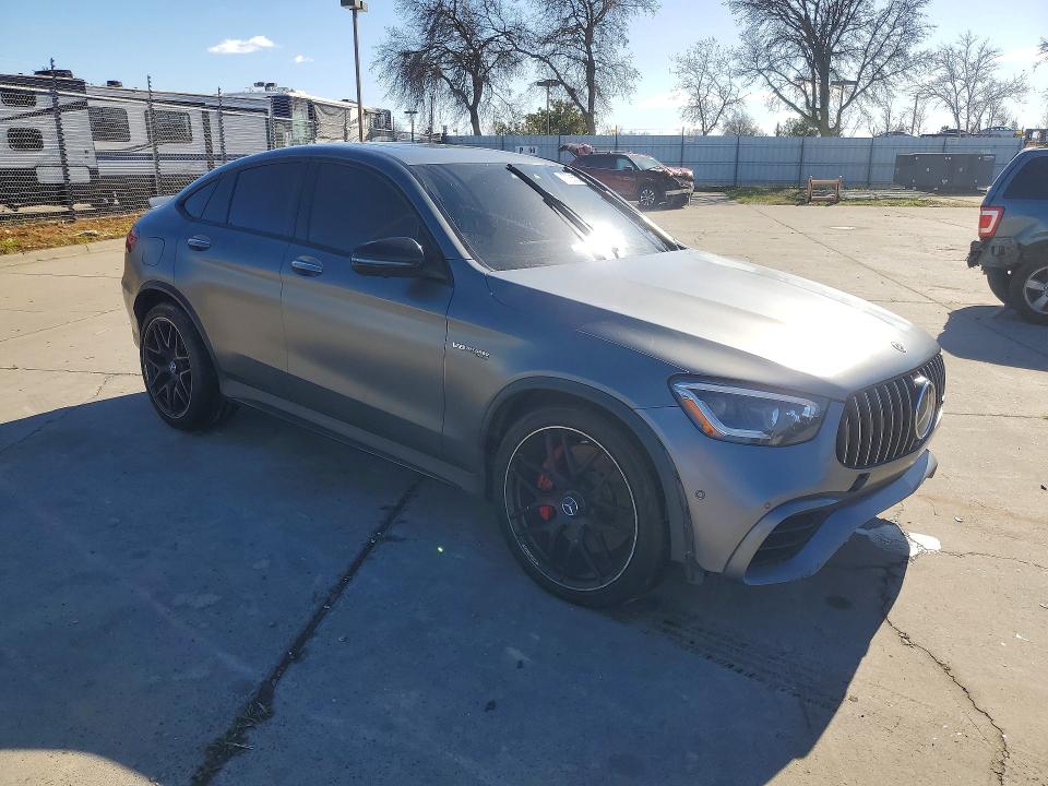 2020 Mercedes-benz Glc coupe VIN W1N0J8KB7LF819592 COPART salvage auction — UNDERCARRIAGE, Ca - Salvage Certificate, sold $15,200 on 2026-07-06 (photo 4)