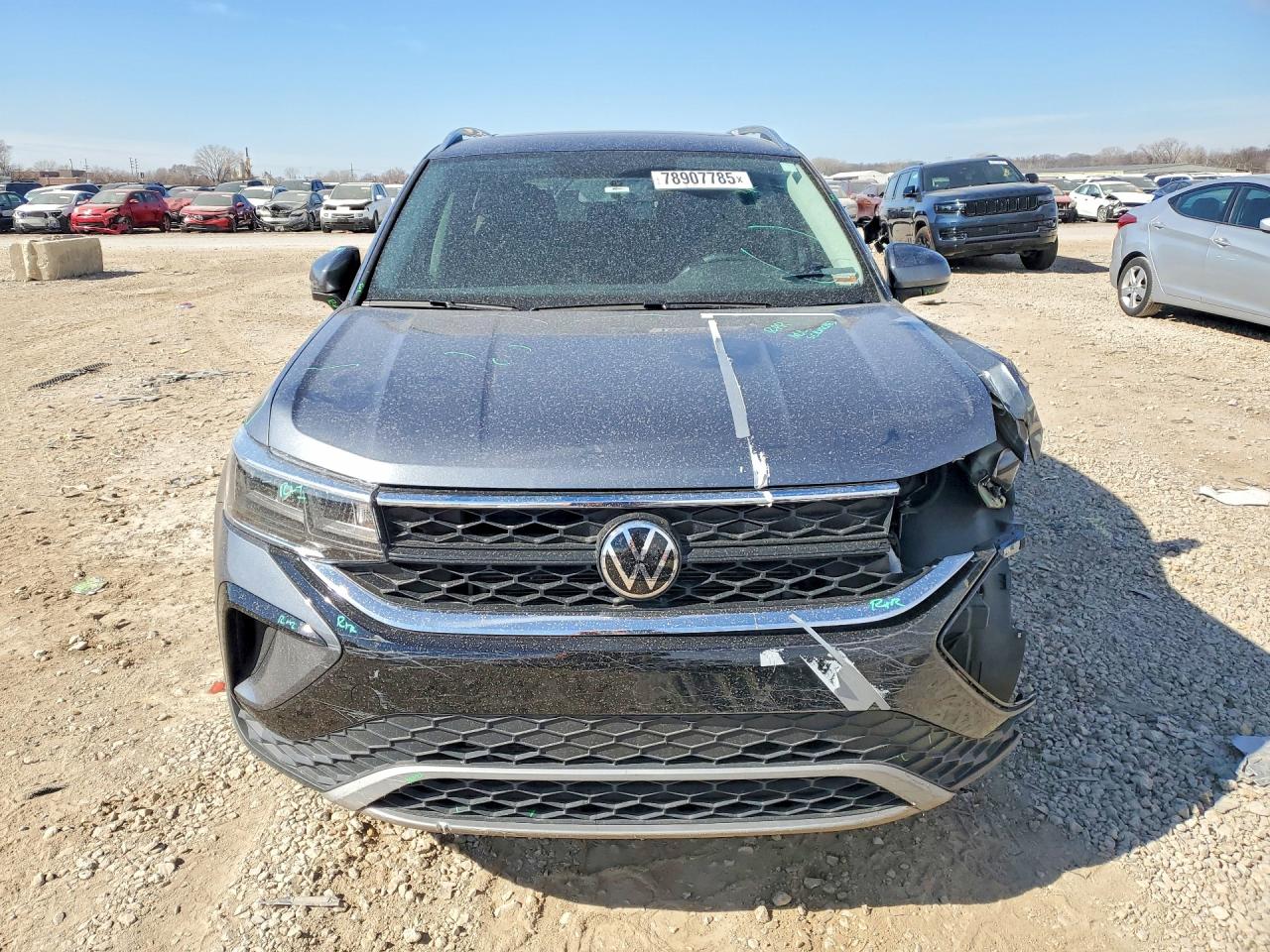 2022 Volkswagen Taos VIN 3VVTX7B2XNM073513 COPART salvage auction — Front End, MO - SALVAGE CERTIFICATE OF TITLE, sold $6,800 on 2026-06-30 (photo 5)