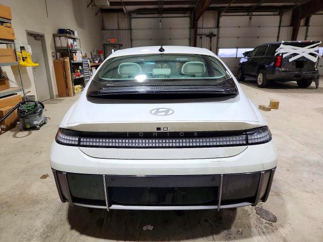 2023 Hyundai Ioniq 6 VIN KMHM34AC0PA039292 COPART salvage auction — FRONT END, Pa - Certificate Of Salvage, sold $9,400 on 2026-07-10 (photo 6)