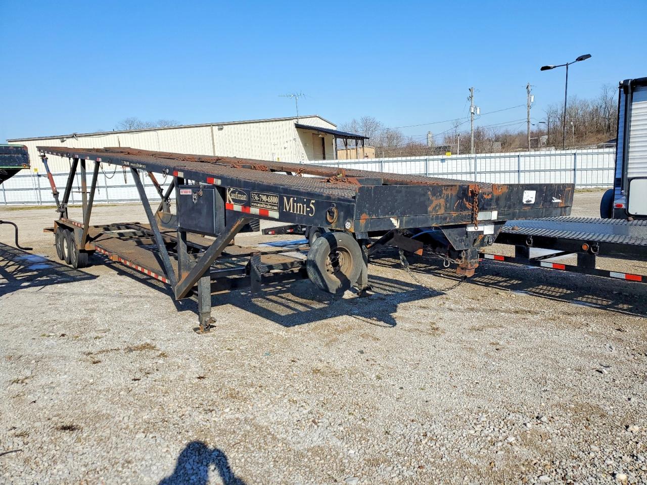 2014 Kaufman 4-car Trl VIN 5VGFE4431EL000443 — COPART salvage auction photo