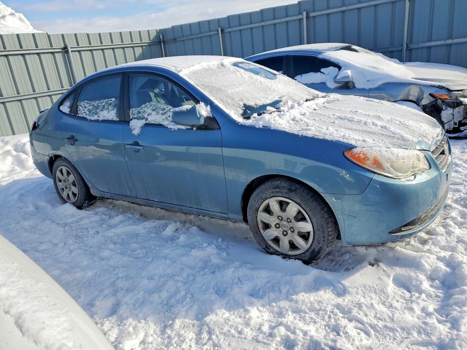 2007 Hyundai Elantra VIN KMHDT45DX7U044307 COPART salvage auction — REAR END, On - Permit Salvage, sold $250 on 2026-07-28 (photo 4)