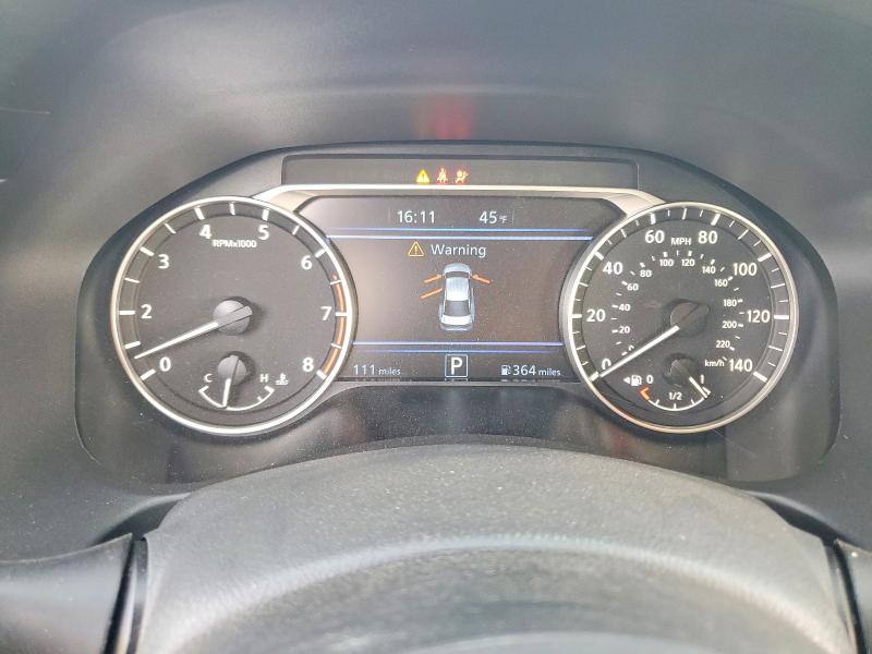 2025 Nissan Altima VIN 1N4BL4DV7SN406916 COPART salvage auction — SIDE, TX - SALVAGE VEHICLE TITLE, sold $12,750 on 2026-09-10 (photo 9)