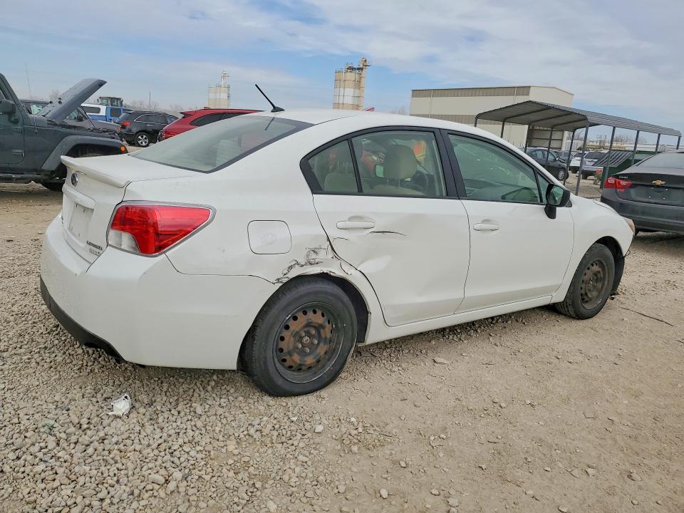 2016 Subaru Impreza VIN JF1GJAA65GG003617 COPART salvage auction — FRONT END, Mo - Salvage Certificate Of Title, sold $700 on 2026-07-07 (photo 3)