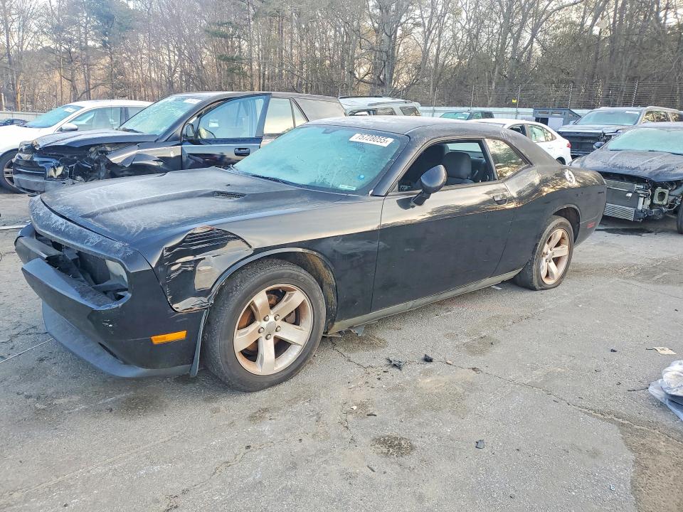 2012 Dodge Challenger VIN 2C3CDYAGXCH275519 COPART salvage auction — FRONT END, Ga - Certificate Of Title, sold $1,500 on 2026-07-24 (photo 1)